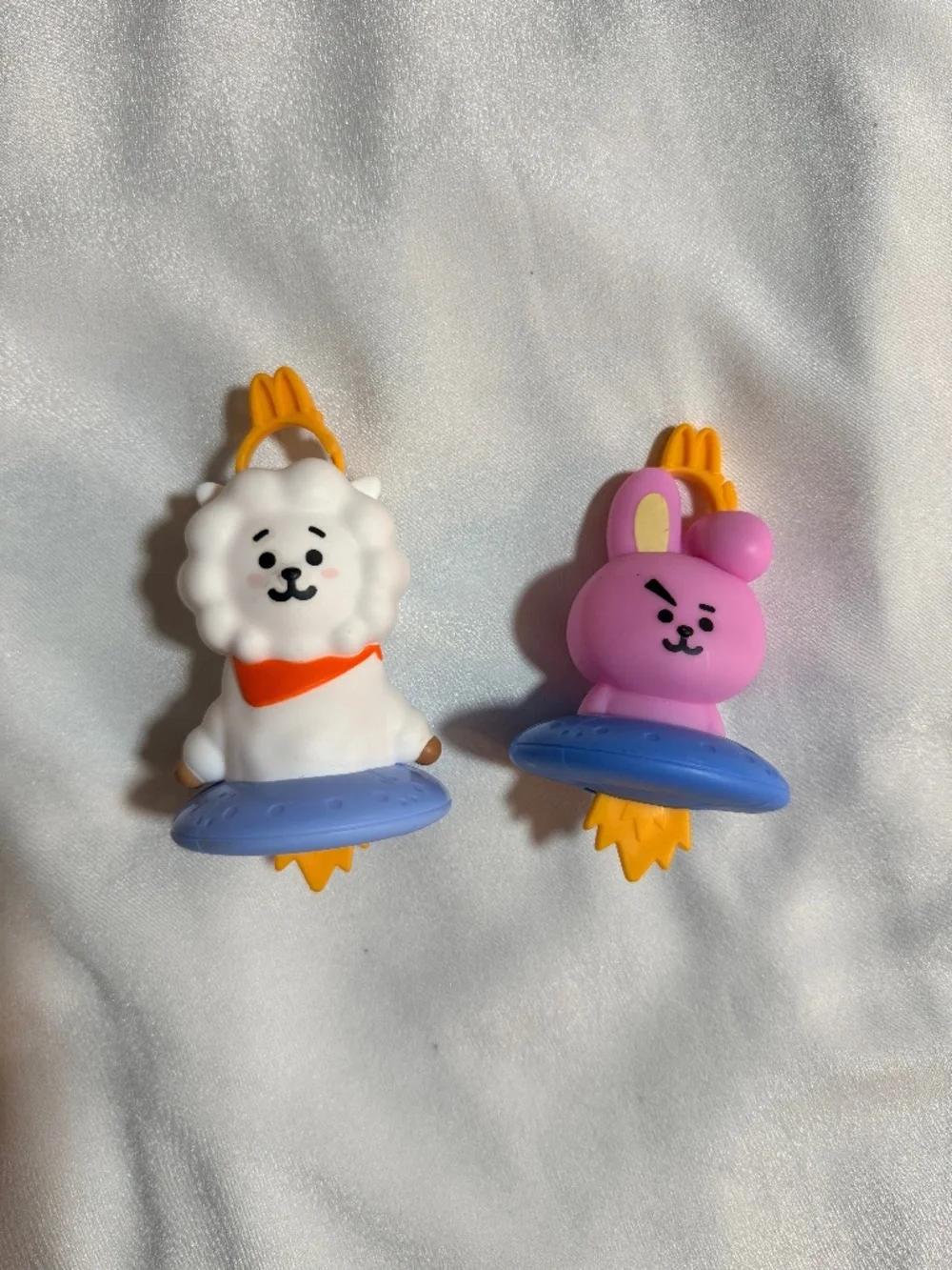 McDonald’s BT21 RJ & COOKY Happy Meal Toys Lot of 2